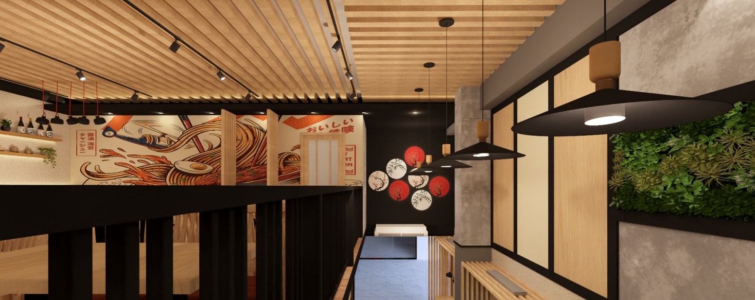 Takusa mezzanine concept with Japanese-inspired design